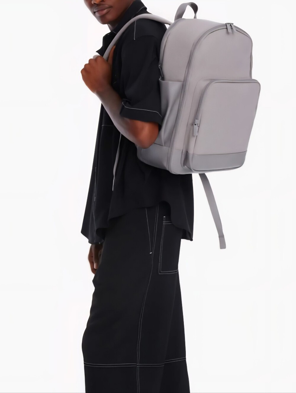 Beis Travel Backpack in Grey - Picture 4 of 13
